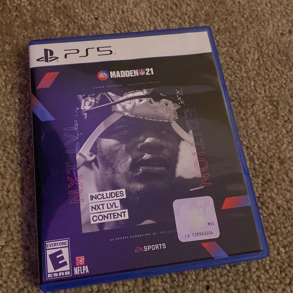 Madden 21 Nxt level edition ps5